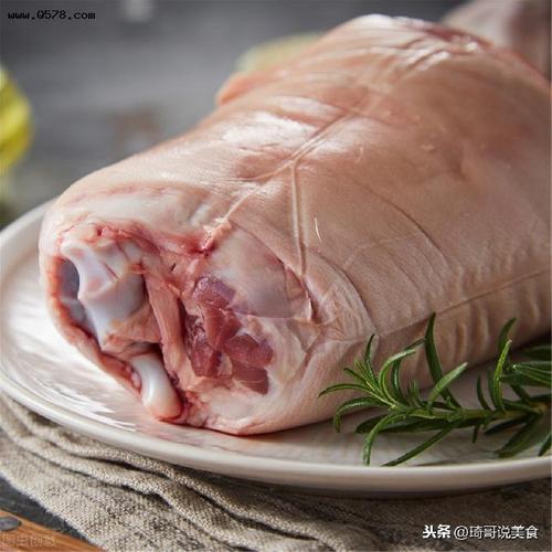 怎样把猪肘子上的毛搞干净