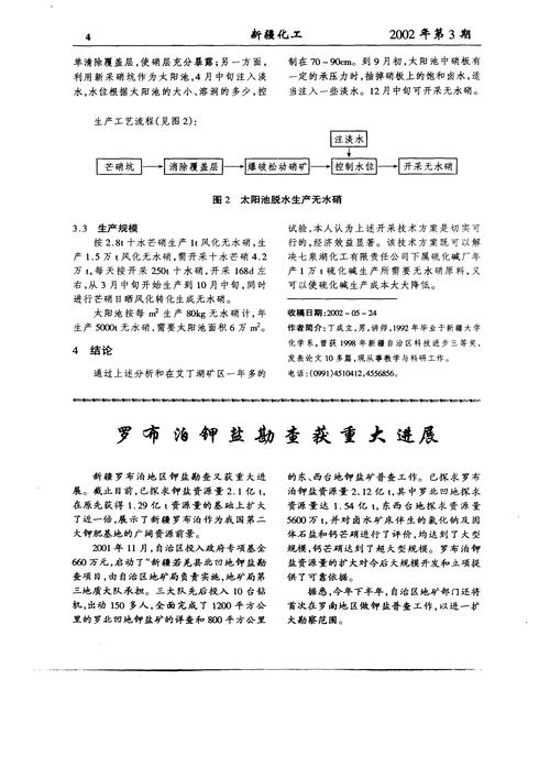 罗布泊钾盐矿储量