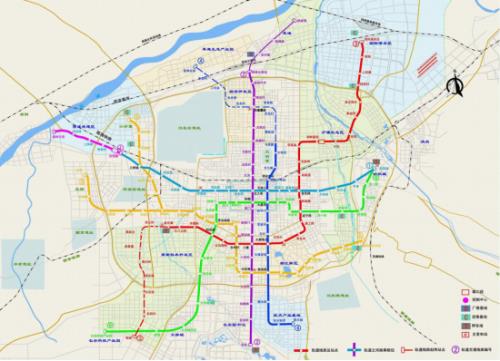 地铁18号线站点全程路线图西安