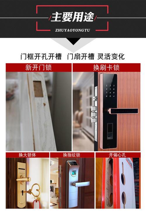 有锁孔的门怎么开