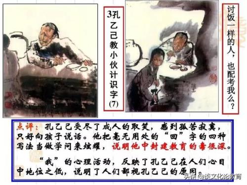 孔乙己性格特征