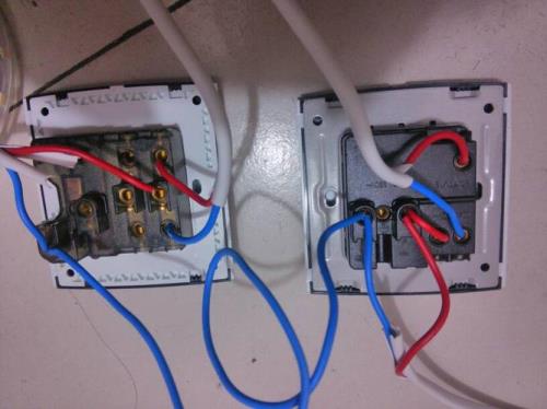 双开双控五孔插座怎么接