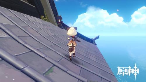 鸣神岛天守屋顶上的神瞳怎么拿