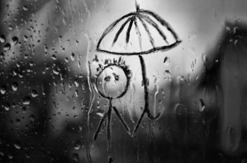 等雨来的句子