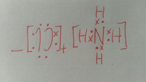 氯化铵的电子式