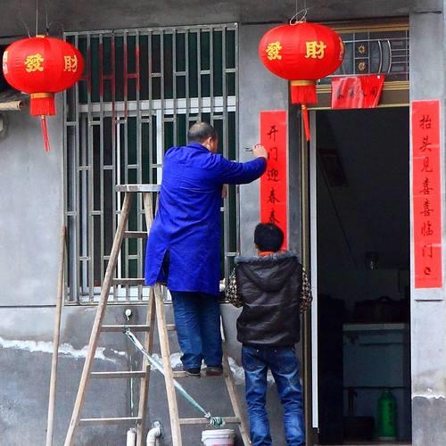 每年贴对联的最佳时间