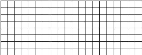 3厘米宽3厘米的方格的画