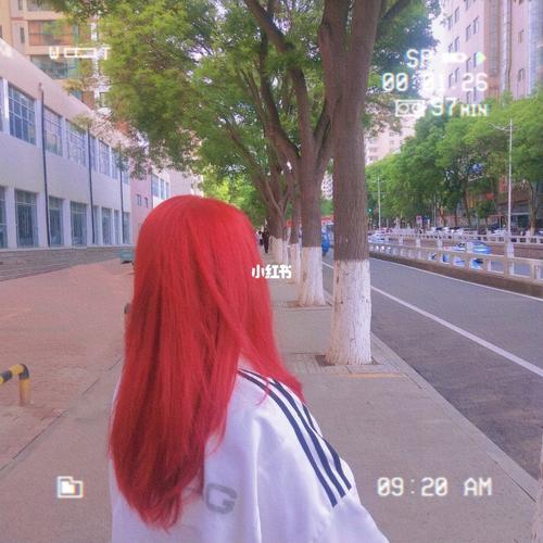 海王红发色文案