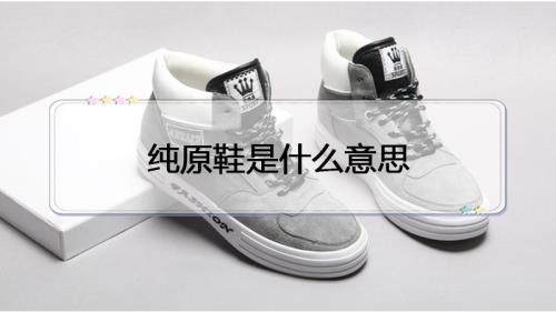 纯原鞋和正品的区别
