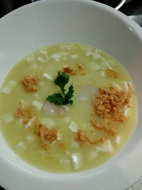 正宗咸蛋黄豆腐羹怎么做