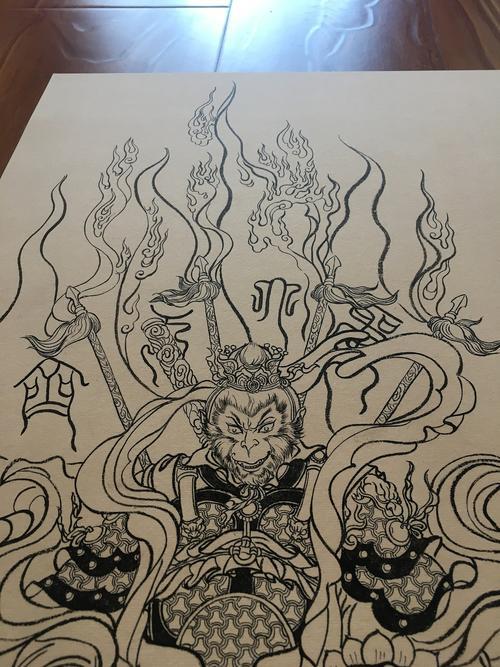 齐天大圣背后插旗叫什么