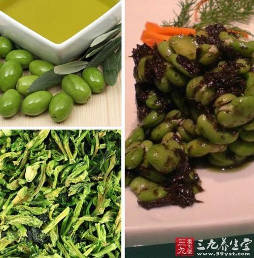 吃橄榄菜有什么好处和坏处