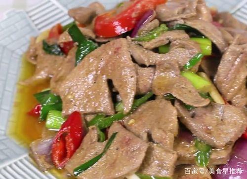 厨师家常煮猪肝做法