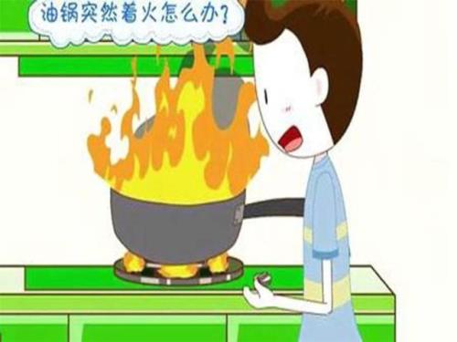 锅烧着了怎么灭火