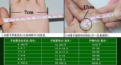 金手镯圈口测量方法