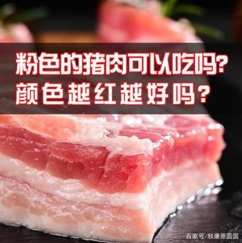 猪肉皮发红好还是白色的好