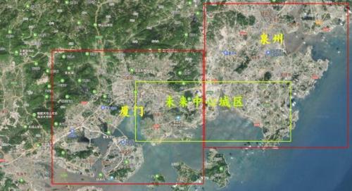 厦门城市建成区的面积