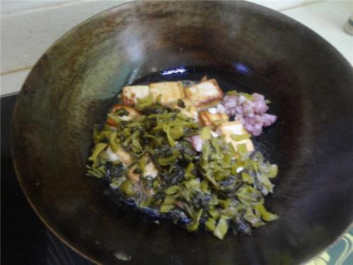 咸菜豆腐的做法