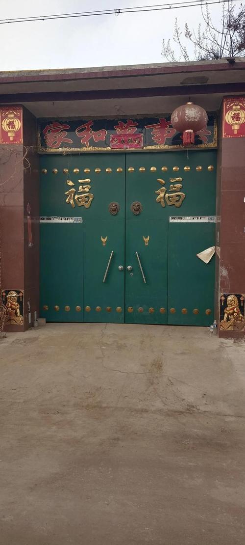 农村入户门宽和高最佳尺寸比例