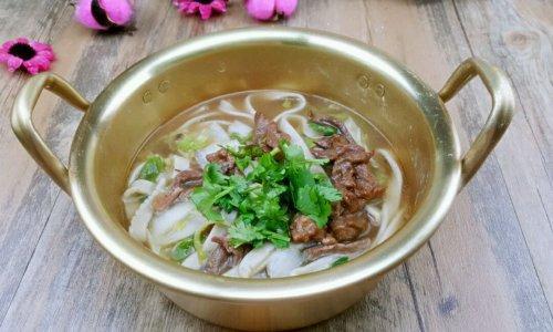 正宗羊肉面条汤的做法