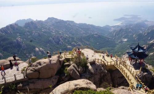 崂山主峰主要分布