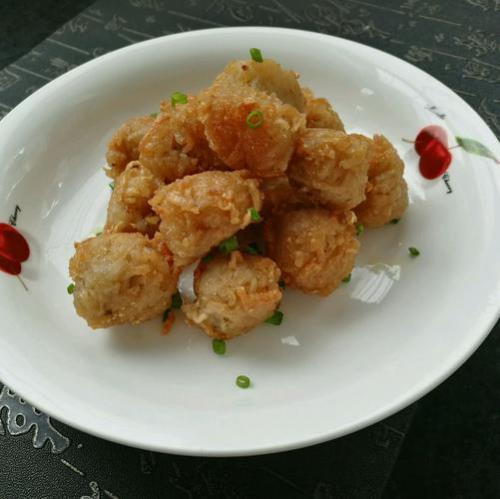 藕肉炸丸子的家常做法