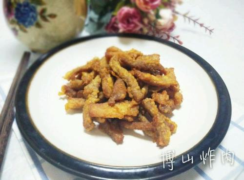 干炸肉条做法