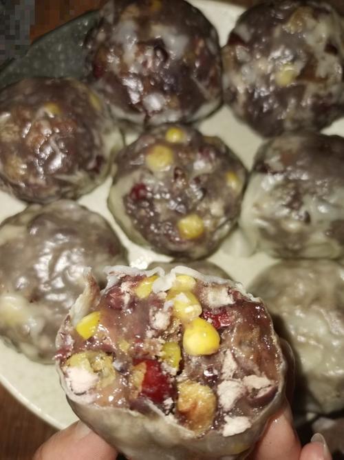 粘豆包馒头做法