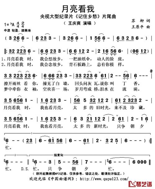 重庆月亮歌词