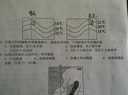 如何判断寒暖流