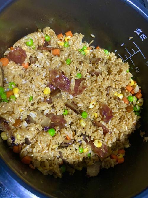 电饭锅菜饭怎么做