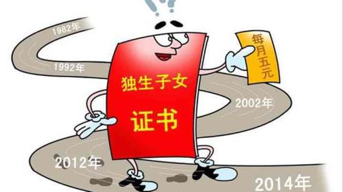 独生子女补贴条件