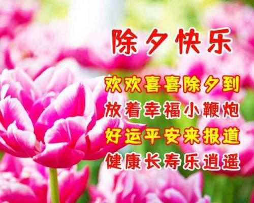大年三十快乐祝福