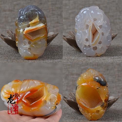 水晶手把件怎么盘
