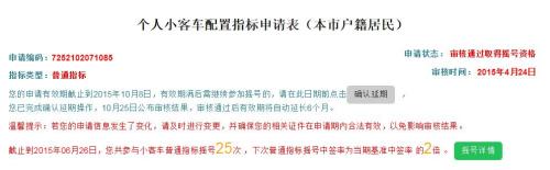 北京汽车摇号规则讲解