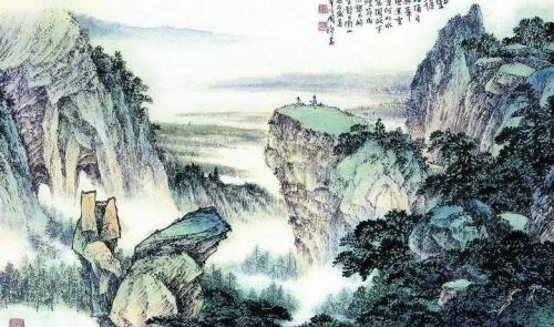 观山李白 诗句