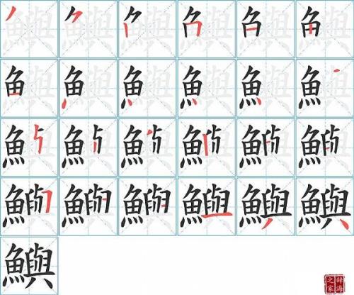 单字笔画笔顺怎么写