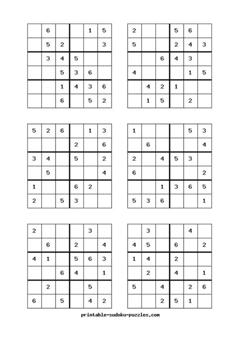 六宫格数独解题技巧10个