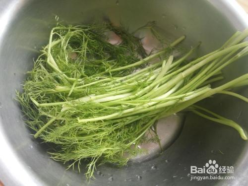 清炒茴香苗的家常做法