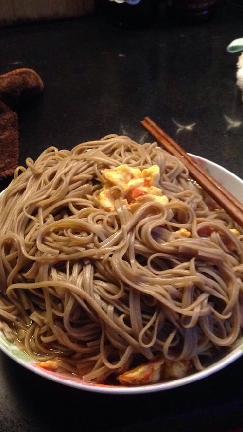 荞麦面条怎么做