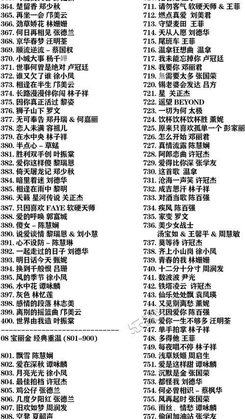 广东粤语歌