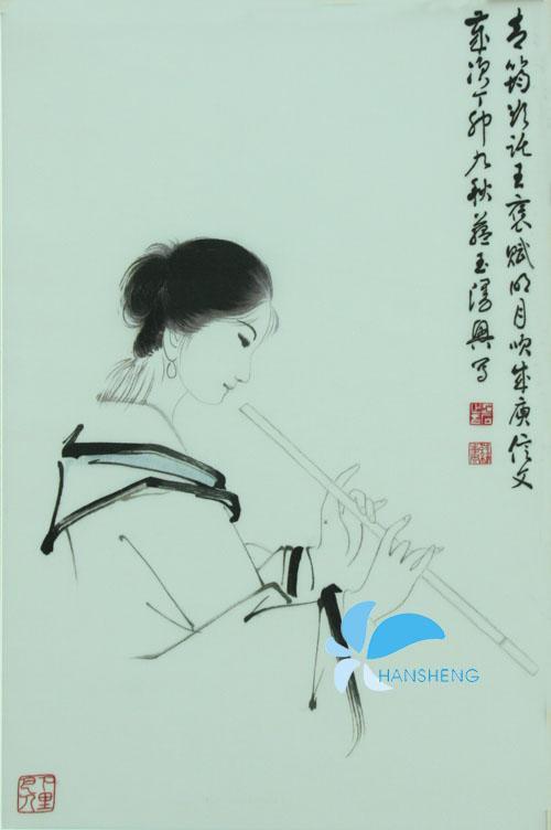 描写古代女子吹笛的句子有哪些