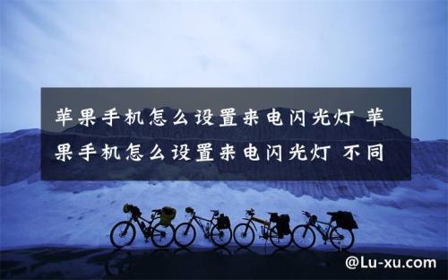 苹果手机灯不亮