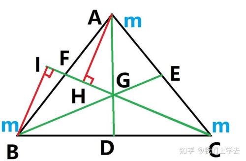 三角形中线交点2比1怎么证明