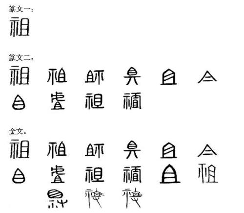 和字繁体字的几种写法