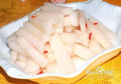糖醋泡萝卜怎么做
