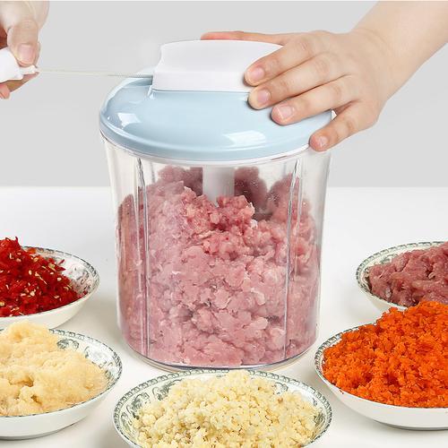 怎么使用料理机绞肉馅