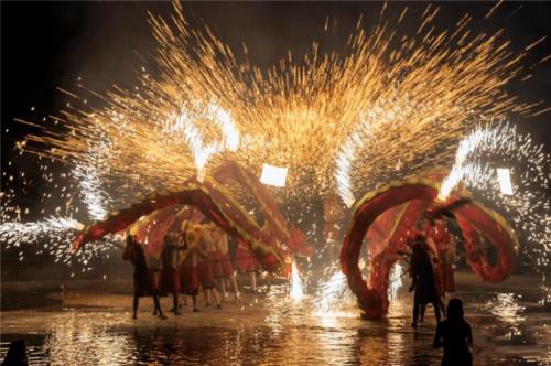 铜梁2021年春节火龙表演时间