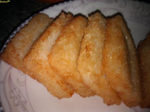 为啥糍糕自己做的炸出来硬