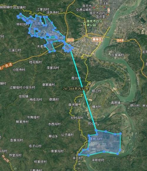 四川南充有几个区